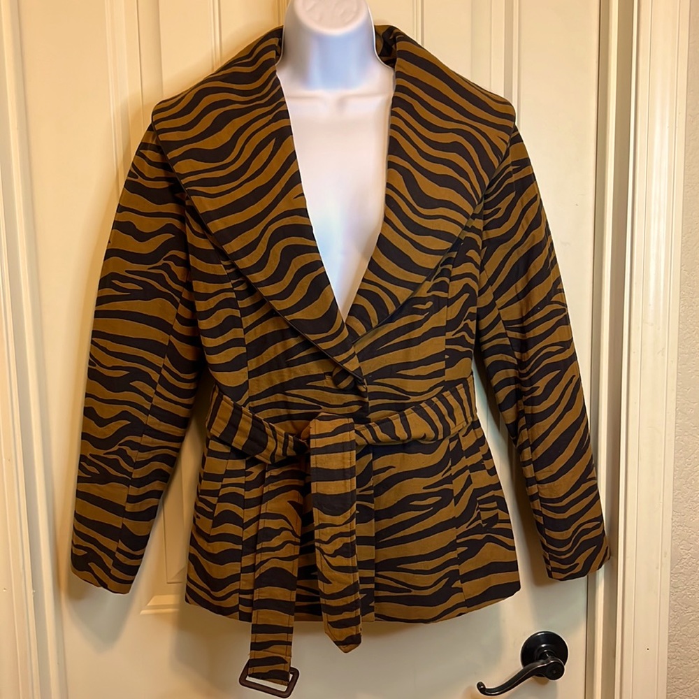 Zebra Print Jacket